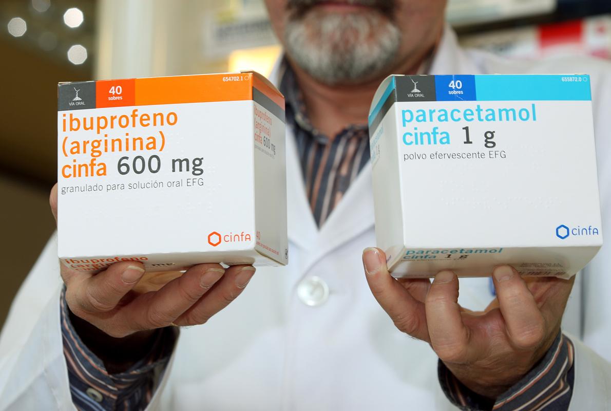 Tomar ibuprofeno para dolor de garganta